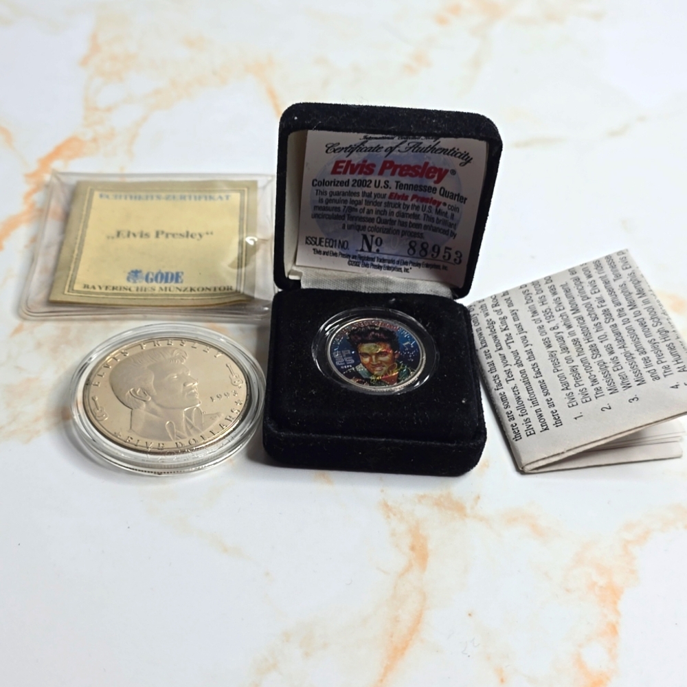 Elvis Presley collector memorabilia bundle